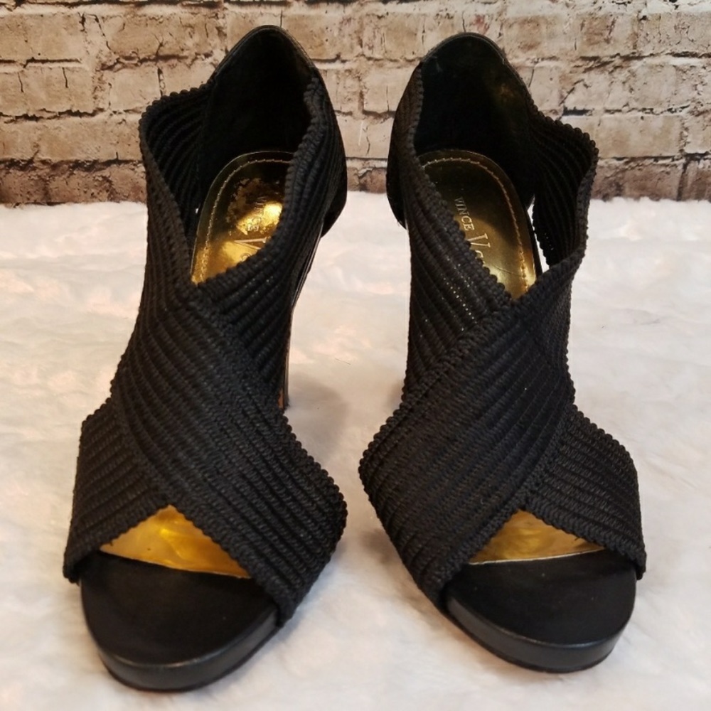 Vince Camuto Black Heels